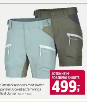 Sport 1 JOTUNHEIM FOSSBERG SHORTS tilbud