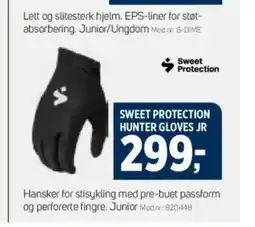 Sport 1 Sweet protection hunter gloves jr tilbud