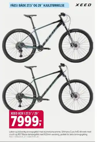 Sport 1 XEED XCR 1 27.5"/29" tilbud