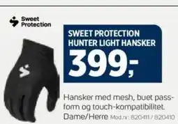Sport 1 SWEET PROTECTION HUNTER LIGHT HANSKER tilbud