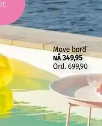 Nille Move bord tilbud