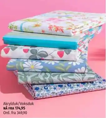 Nille Akrylduk/Voksduk tilbud