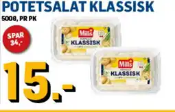 Price Lagerbutikk POTETSALAT KLASSISK tilbud