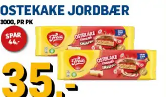 Price Lagerbutikk Ostekake jordbær tilbud