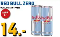 Price Lagerbutikk RED BULL ZERO tilbud