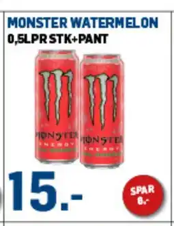 Price Lagerbutikk Monster watermelon tilbud