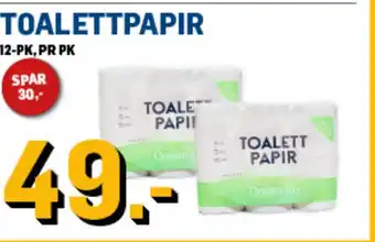 Price Lagerbutikk Toale papie tilbud