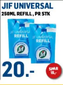 Price Lagerbutikk JIF UNIVERSAL tilbud