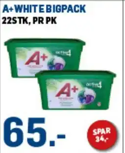 Price Lagerbutikk A+WHITE BIGPACK tilbud