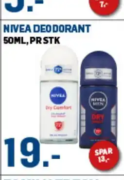 Price Lagerbutikk Nivea deodorant tilbud