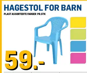 Price Lagerbutikk Hagestol for barn hagebord for barn tilbud