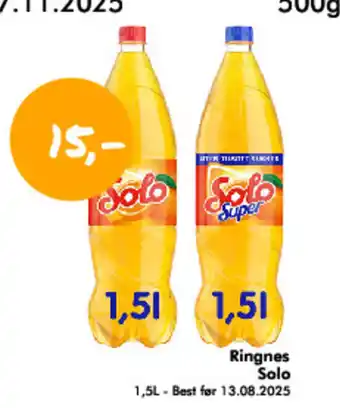 Havaristen Ringnes Solo tilbud