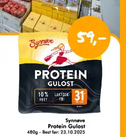Havaristen Synnøve Protein Gulost tilbud