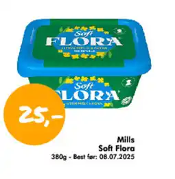 Havaristen Mills Soft Flora tilbud