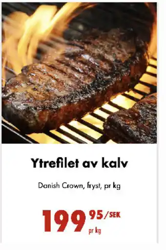 Nordby Supermarket Ytrefilet av kalv tilbud
