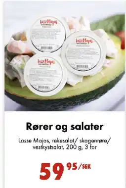 Nordby Supermarket Rører og salater tilbud