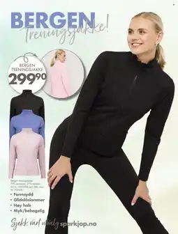 Sparkjøp BERGEN! Treningsjak tilbud