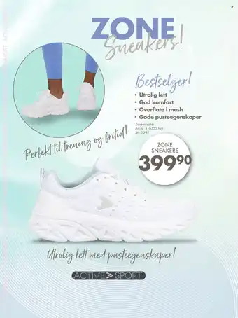 Sparkjøp ZONE Sneakers! tilbud