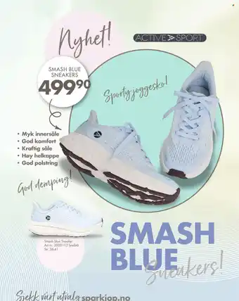 Sparkjøp SMASH BLUE SNEAKERS tilbud