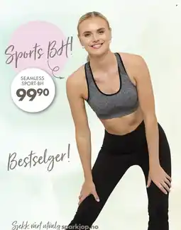 Sparkjøp Seamless sport-bh tilbud