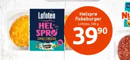 Joker Helsprø fiskeburger tilbud