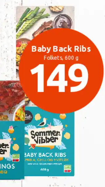 Joker Baby Back Ribs Folkets, tilbud