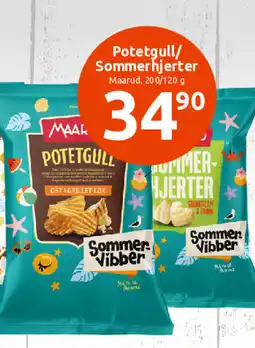 Joker Potetgull/ Sommerhjerter tilbud