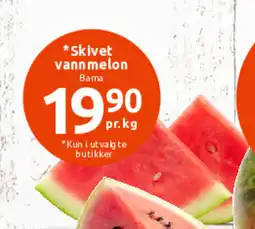 Joker *Skivet vannmelon tilbud