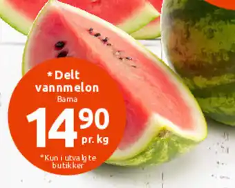 Joker *Delt vannmelon Bama tilbud