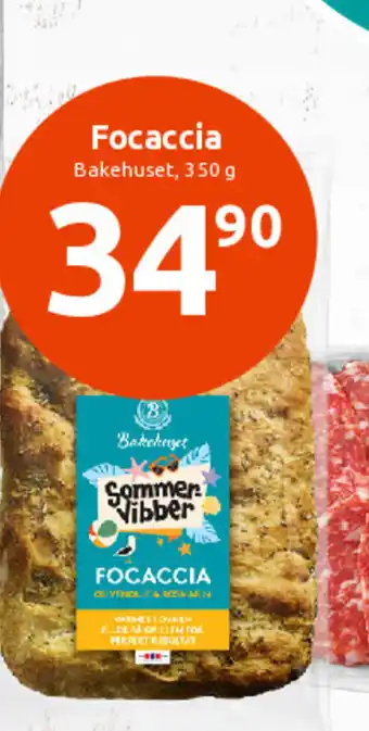 Joker Focaccia Bakehuset, tilbud