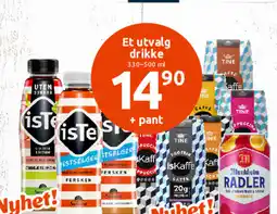 Joker Et utvalg drikke tilbud