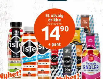 Joker Et utvalg drikke tilbud
