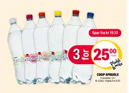 Coop Extra COOP SPRUDLE tilbud