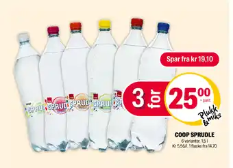 Coop Extra COOP SPRUDLE tilbud