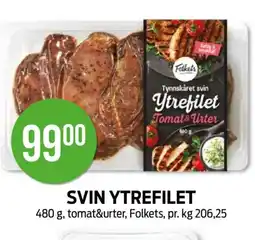 Kiwi FOLKETS Svin ytrefilet tilbud