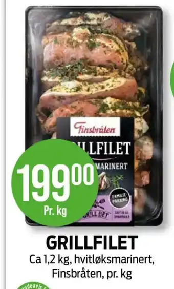 Kiwi FINSBRÅTEN Grillfilet tilbud