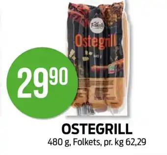 Kiwi FOLKETS Ostegrill tilbud