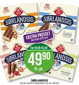 Kiwi HENNIG-OLSEN Sørlandsis tilbud