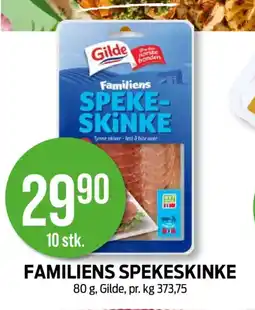 Kiwi GILDE Familiens spekeskinke tilbud