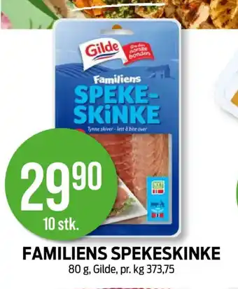 Kiwi GILDE Familiens spekeskinke tilbud