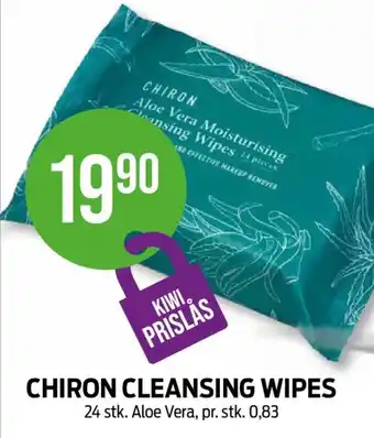 Kiwi CHIRON Cleansing wipes tilbud