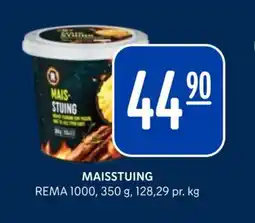Rema 1000 Maisstuing tilbud