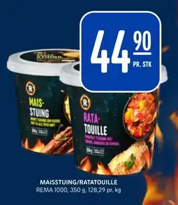 Rema 1000 Maisstuing/ratatouille tilbud