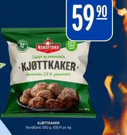 Rema 1000 NORDFJORD Kjøttkaker tilbud