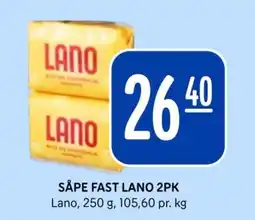 Rema 1000 LANO Såpe fast lano 2pk tilbud
