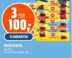 Coop Obs FREIA Plater tilbud