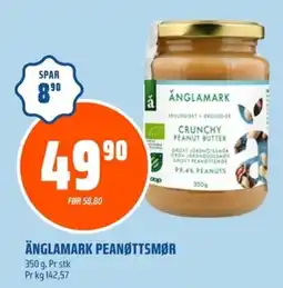 Coop Obs ÄNGLAMARK Peanøttsmør tilbud