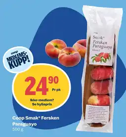 Coop Obs COOP Smak fersken paraguayo tilbud