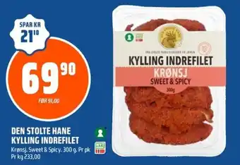 Coop Obs Den stolte hane kylling indrefilet tilbud
