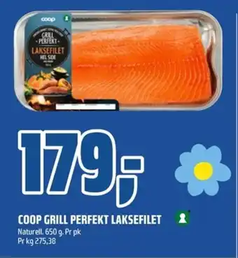 Coop Obs COOP Grill perfekt laksefilet tilbud